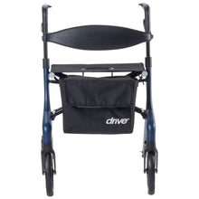 AeroWalk rollator in blue from front