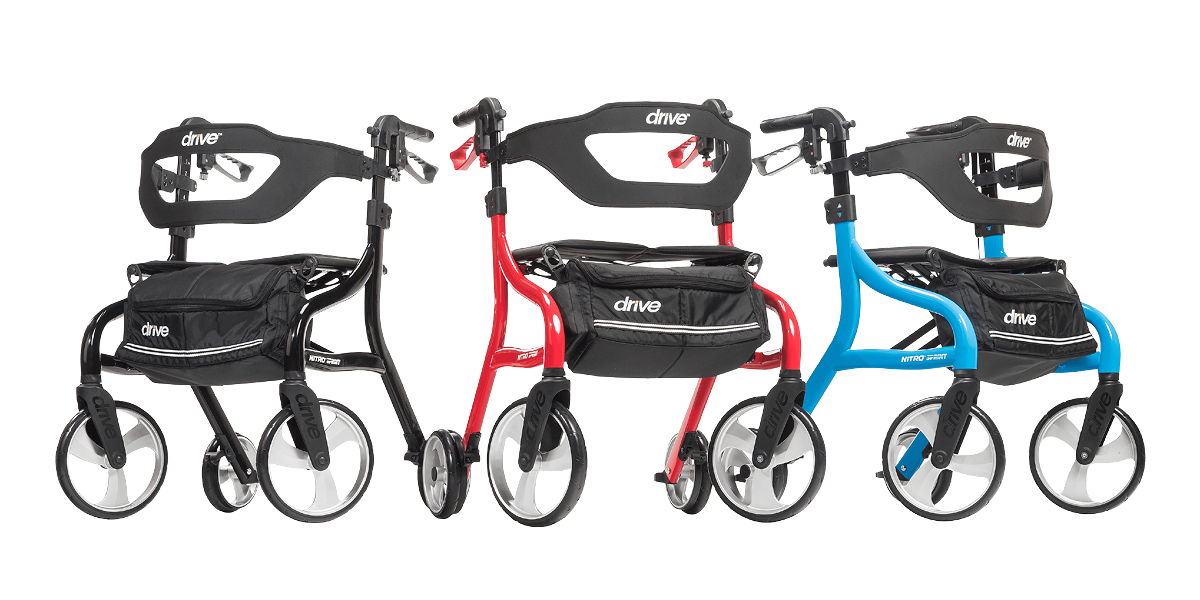 Nitro® Sprint Rollator with Accessories