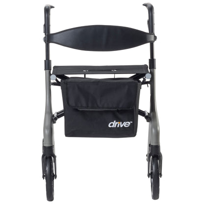 AeroWalk rollator in gray - front