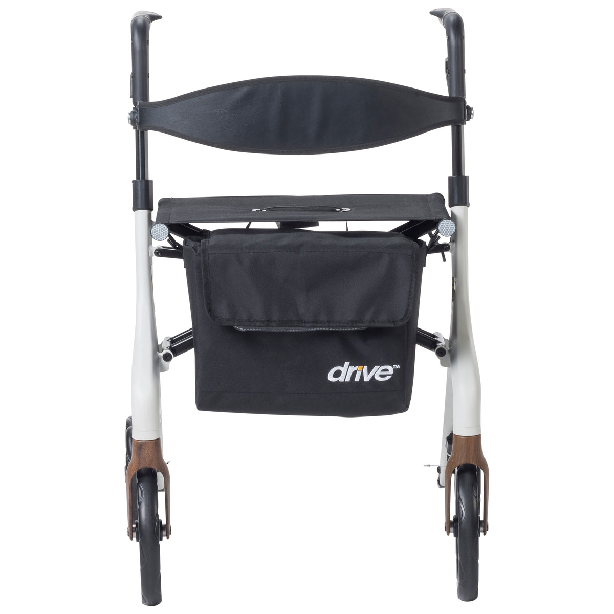 AeroWalk rollator in gray - front