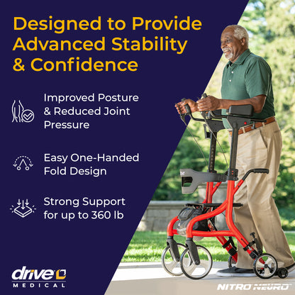 Nitro Neuro Upright Walker Rollator